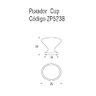 Puxador Ponto Cup Preto Zen Design Zp5238.24 - 3