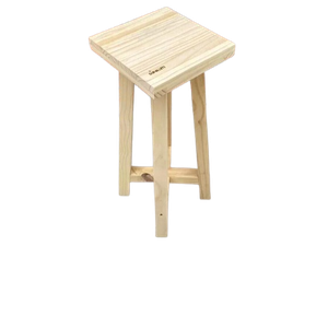 Banco Alto Bar de Madeira