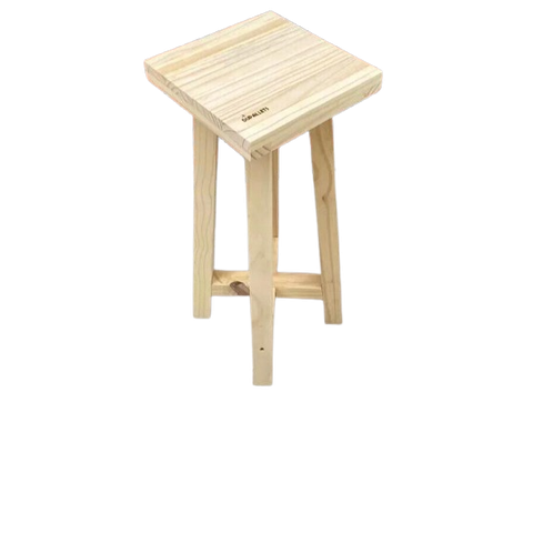 Banco Alto Bar de Madeira