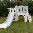 Ver mais imagens de Playground Infantil Mini Mundo 7 em 1 Cinza e Branco Freso