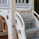 Ver imagem 7 de Playground Infantil Mini Mundo 7 em 1 Cinza e Branco Freso