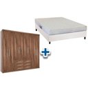 Ver imagem 1 de Cama Box Casal + Colchão Frontier Herval + Guarda Roupa Master 8.6 Demolição