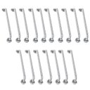 Ver imagem 1 de Alça de Apoio 80cm Barra Inox Kit 17 Unidades Idoso Cadeirante Banheiro Quarto Corredor Segurança Ac