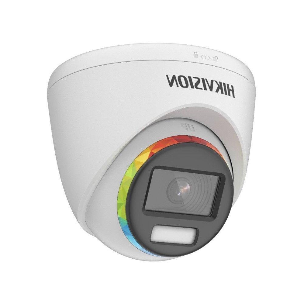 Câmera De Segurança Hikvision Turret 2mp Fhd 2 8mm Branco Madeiramadeira