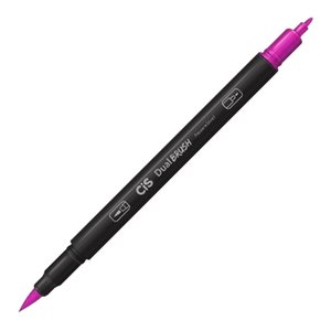 Marcador Dual Brush Aquarelável Magenta - Cis