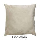Ver imagem 7 de Kit 2 Capas para Almofada Drapeada em Veludo Quadrada 60x60 Terracota e Bege