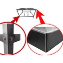 Ver imagem 3 de Kit Lanchonete Mesa de Manipulação 100x55cm + Fritadeira a Gás 2 Cuba + Chapa a Gás 90cm