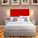Ver imagem 2 de Cabeceira Estofada Moderna e Elegante para Cama de Casal 140 Eros Suede