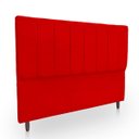 Ver imagem 5 de Cabeceira Estofada Moderna e Elegante para Cama de Casal 140 Eros Suede