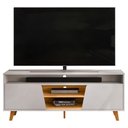 Ver imagem 5 de Rack para Sala de Estar TV 60 pol Pés Retrô Eva D05 Bali Cedro - Lyam Decor
