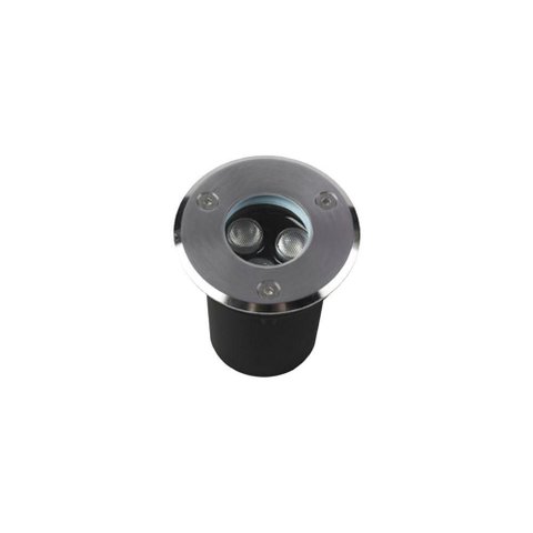Embutido de Solo Led Astraled Es-6901 3w Bivolt Prata 3000k Luz Amarela 3000k Luz Amarela Es-6901