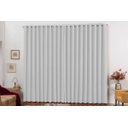 Ver imagem 2 de Cortina Sala Quarto Tecido Blackout Branco Gelo 2,00x1,30