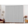 Cortina Sala Quarto Tecido Blackout Branco Gelo 2,00x1,30 - 2