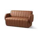 Ver imagem 2 de Sofá 2 Lugares Decorativo 148cm Túlio Madeira Sintético Pu K01 - D’Rossi