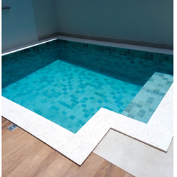 Borda Atérmica Piscina Prime Sbf 50x25x2cm Branca - Areia de Quartzo Ind. Cimentícia - 6