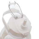 Ver imagem 5 de Garrafa P/ Água Policarbonato C/ Alça Dupla Branca 1200Ml