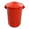 Cesto de Lixo Plastico com Tampa 40 Litros - 5