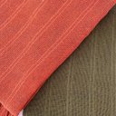 Ver imagem 3 de Kit com 2 Mantas Quadriculada para Sofá e Camas Verde Oliva e Terracota Xale 1,20x1,80 M Artesanato