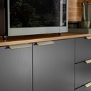 Ver imagem 4 de Cozinha Compacta Pitaya 7 Portas 2 Gavetas - Amendola Touch/Grafito Prime Tx