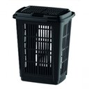 Ver imagem 1 de Cesto de Lavanderia 60 Litros Preto