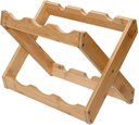 Ver imagem 2 de Suporte Para Vinhos Retrátil Bambu 6 Garrafas - Mimo Style