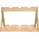 Ver imagem 5 de Suporte Para Vinhos Retrátil Bambu 6 Garrafas - Mimo Style