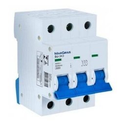 Disjuntor Trifásico Tripolar C 50 Amperes - 1 Disjuntor Trifásico Tripolar C 50 Amperes - 1