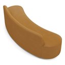 Ver mais imagens de Sofá Decorativo 4 Lugares 230cm Bélgica Curvo PU Caramelo G15 - Gran Belo