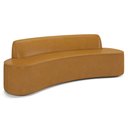 Ver imagem 2 de Sofá Decorativo 4 Lugares 230cm Bélgica Curvo PU Caramelo G15 - Gran Belo