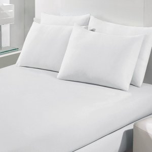 Conjunto de Fronhas 100% Algodão 2000 Fios 8 Peças Branco