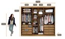 Ver imagem 5 de Guarda Roupa Casal 6 Portas 8 Gavetas - Livorno-cumaru/fendi - Móveis Novo Horizonte
