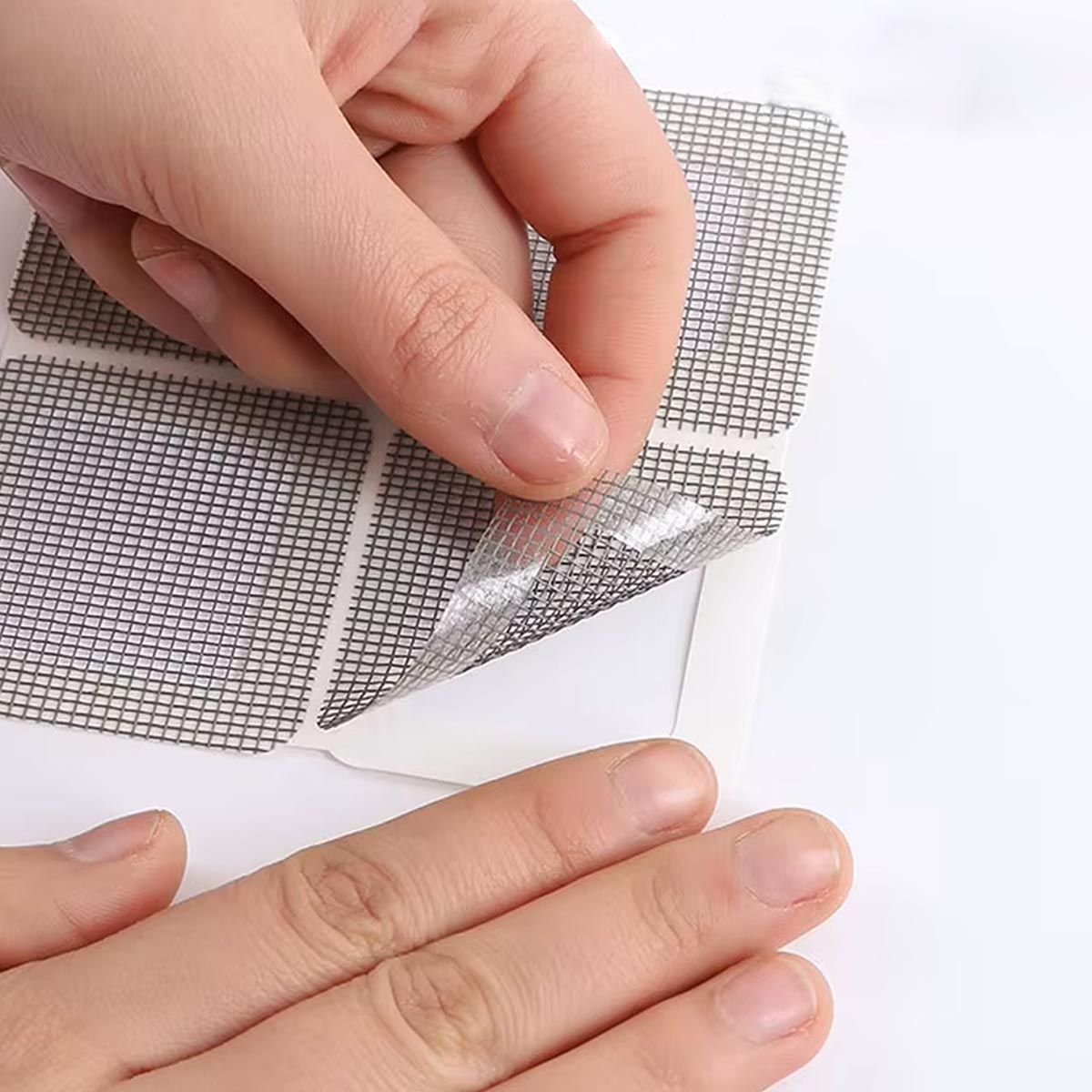Fita Adesiva Flexivel Reparo de Tela Mosquiteiro Anti Mosquito Inseto Pernilongo Mosca Resistente Pr - 4