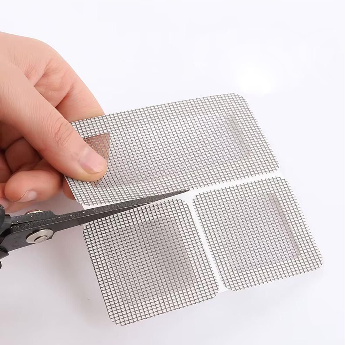 Fita Adesiva Flexivel Reparo de Tela Mosquiteiro Anti Mosquito Inseto Pernilongo Mosca Resistente Pr - 8
