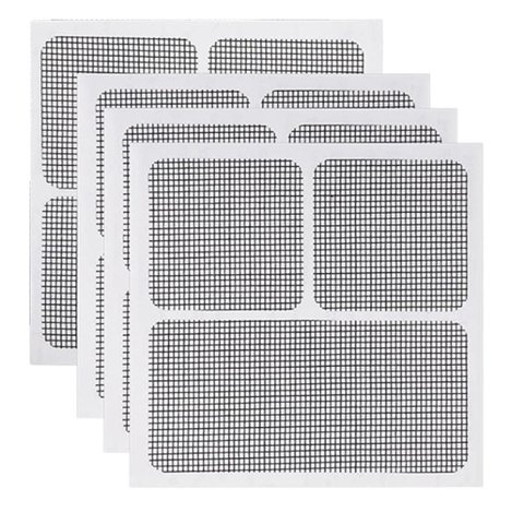 Fita Adesiva Flexivel Reparo de Tela Mosquiteiro Anti Mosquito Inseto Pernilongo Mosca Resistente Pr