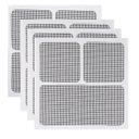 Ver imagem 1 de Fita Adesiva Flexivel Reparo de Tela Mosquiteiro Anti Mosquito Inseto Pernilongo Mosca Resistente Pr