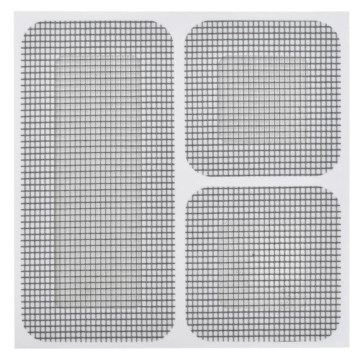 Fita Adesiva Flexivel Reparo de Tela Mosquiteiro Anti Mosquito Inseto Pernilongo Mosca Resistente Pr - 10