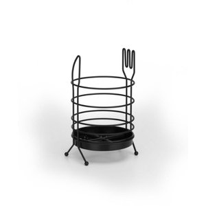 Porta Talheres Querida Black - Arthi