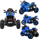 Ver imagem 2 de Moto Eletrica Infantil Biemme Turbo Sport Trike 12v Azul