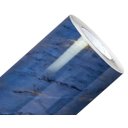 Ver imagem 1 de Papel de Parede Mármore Azul Macaúbas Vinil Adesivo Impermeável Lavável Pia Box Mesa 2m X 60 Cm