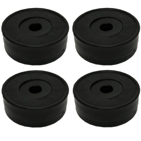 Kit 4 Buchas Roletes de Esteira Mancal 4" Alta Qualidade