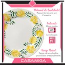 Ver imagem 2 de Prato Fundo Cerâmica Alice 587ml Amarelo