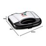 Sanduicheira Inox Compacta com Placas Antiaderentes 110v - 6