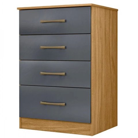 Cômoda Moval Móveis 4 Gavetas Mdp - Ms913