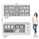 Ver imagem 2 de Cozinha Compacta Com Balcão Para Cooktop Amy Casa 812