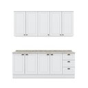 Ver imagem 4 de Cozinha Compacta Com Balcão Para Cooktop Amy Casa 812