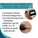 Ver imagem 5 de Jogo de Pontas Bits Phillips Magnetica Ph2 50mm com 10 Peças Gross