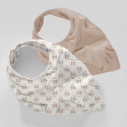 Kit Babador 2 Peças Royal Baby Bege Vivaldi Baby - 1