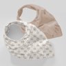 Kit Babador 2 Peças Royal Baby Bege Vivaldi Baby - 1