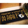 Tapete Capacho Frase Cerveja 60x40 - Preto - 1