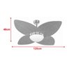 Ventilador de Teto Vd42 Dunamis Dourado 4 Pás MDF Branco 110V - 3